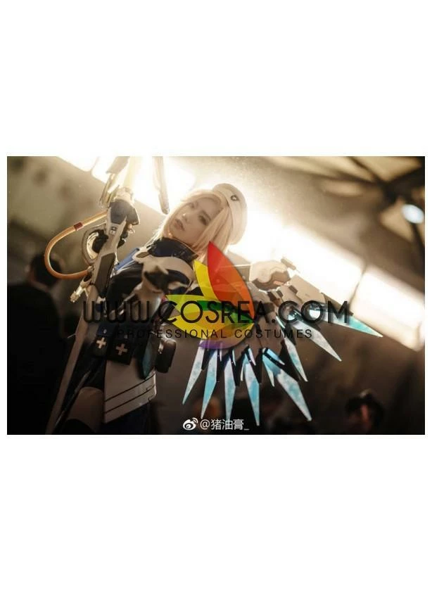 Cosrea Overwatch Combat Medic Ziegler Skin Cosplay Costume 7 Cosrea Overwatch Combat Medic Ziegler Skin Cosplay Costume