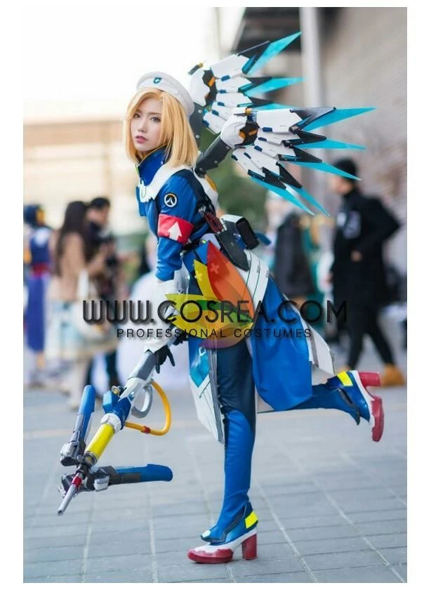 Cosrea Overwatch Combat Medic Ziegler Skin Cosplay Costume 4 Cosrea Overwatch Combat Medic Ziegler Skin Cosplay Costume