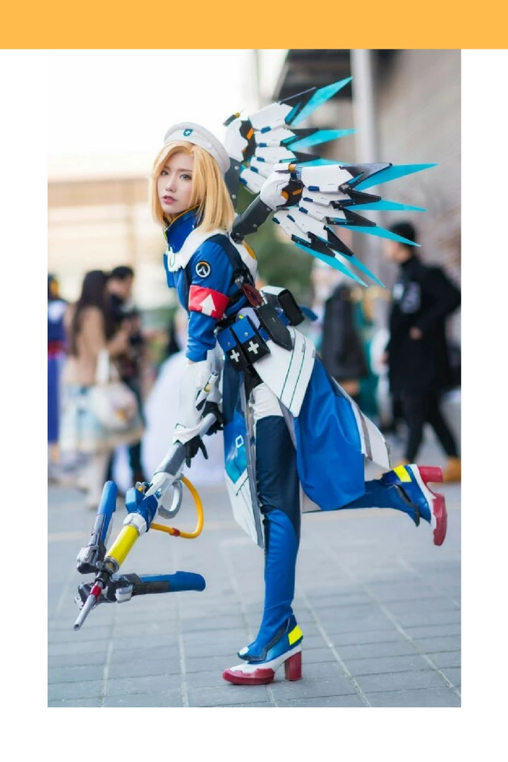 Cosrea Overwatch Combat Medic Ziegler Skin Cosplay Costume 3 Cosrea Overwatch Combat Medic Ziegler Skin Cosplay Costume