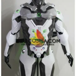 Cosrea Custom Armors & Costumes Overwatch Genji Gunmetal Silver With LED Armor Cosplay Costume 16 Cosrea Custom Armors & Costumes Overwatch Genji Gunmetal Silver With LED Armor Cosplay Costume