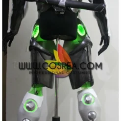 Cosrea Custom Armors & Costumes Overwatch Genji Gunmetal Silver With LED Armor Cosplay Costume 15 Cosrea Custom Armors & Costumes Overwatch Genji Gunmetal Silver With LED Armor Cosplay Costume