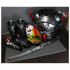 Cosrea Overwatch Genji Oni Skin Custom Armor Cosplay Costume Custom Armors & Costumes