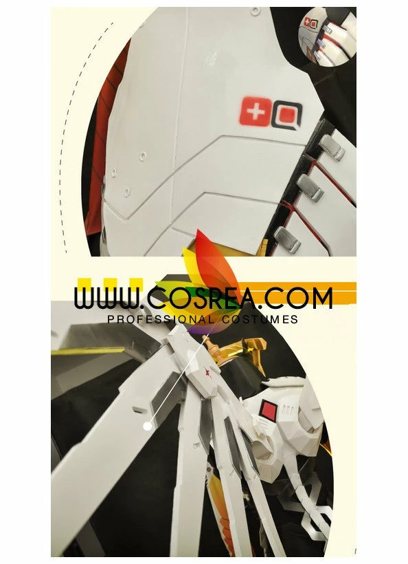 Cosrea Overwatch Mercy Classic Skin LED Cosplay Costume 7 Cosrea Overwatch Mercy Classic Skin LED Cosplay Costume