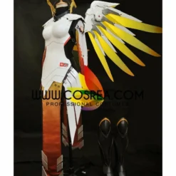 Cosrea Overwatch Mercy Classic Skin LED Cosplay Costume 12 Cosrea Overwatch Mercy Classic Skin LED Cosplay Costume