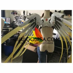 Cosrea Overwatch Mercy Classic Skin LED Cosplay Costume 16 Cosrea Overwatch Mercy Classic Skin LED Cosplay Costume
