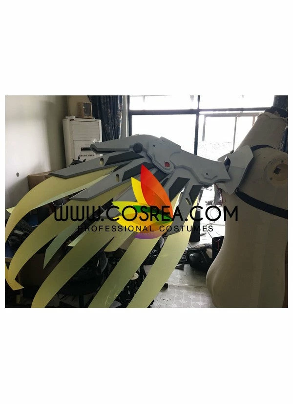 Cosrea Overwatch Mercy Classic Skin LED Cosplay Costume 10 Cosrea Overwatch Mercy Classic Skin LED Cosplay Costume