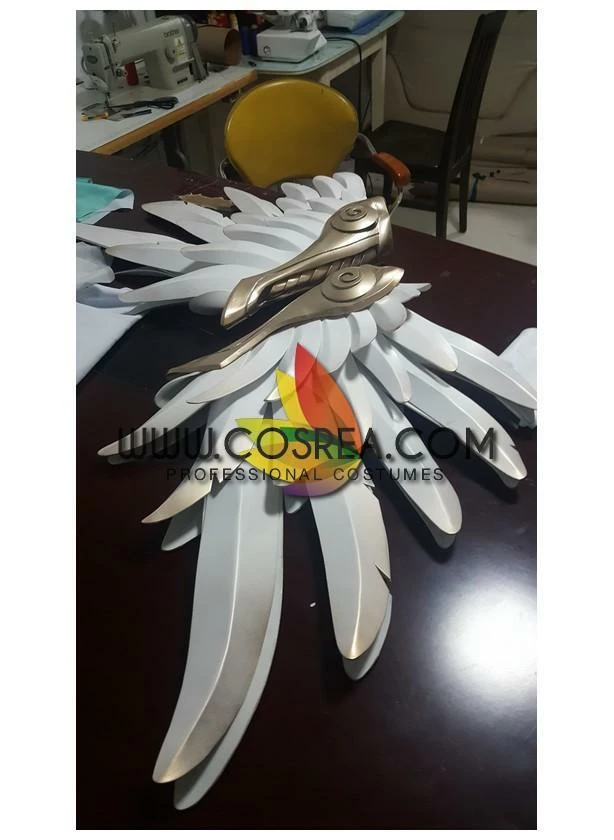 Cosrea Custom Armors & Costumes Overwatch Mercy Winged Victory Custom Cosplay Costume 10 Cosrea Custom Armors & Costumes Overwatch Mercy Winged Victory Custom Cosplay Costume