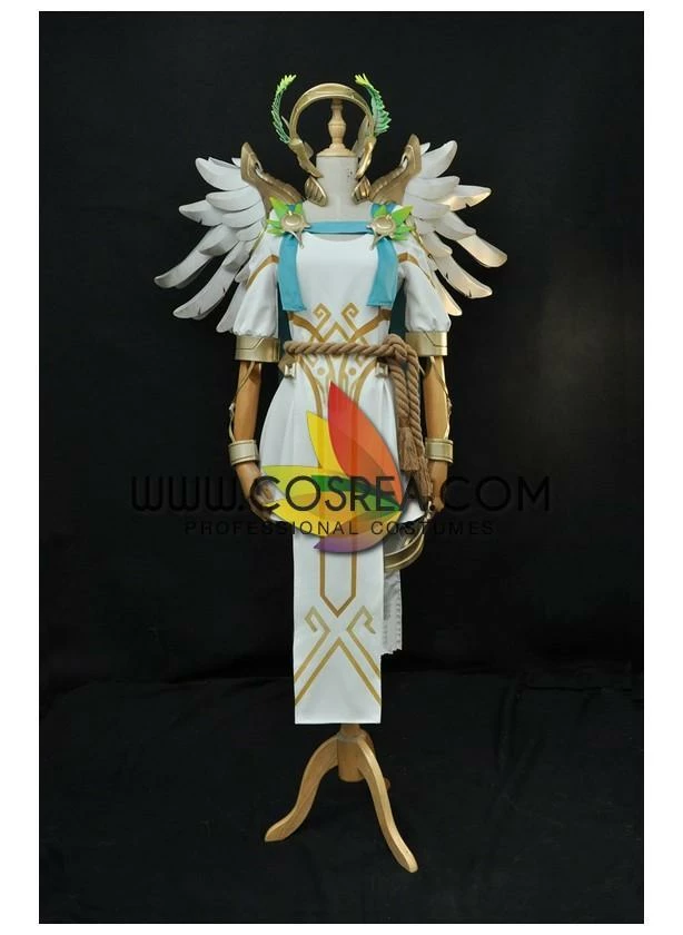 Cosrea Custom Armors & Costumes Overwatch Mercy Winged Victory Custom Cosplay Costume 4 Cosrea Custom Armors & Costumes Overwatch Mercy Winged Victory Custom Cosplay Costume