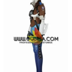 Cosrea Overwatch Tracer Gradient Blue Cosplay Costume