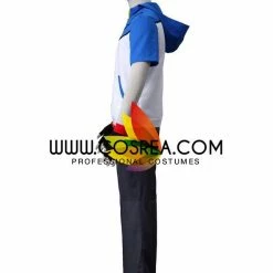 Cosrea Cosplay Costumes Pokemon Black White Ash Cosplay Costume