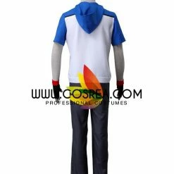 Cosrea Cosplay Costumes Pokemon Black White Ash Cosplay Costume