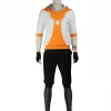 Cosrea Cosplay Costumes Pokemon Go Orange Male Trainer Cosplay Costume