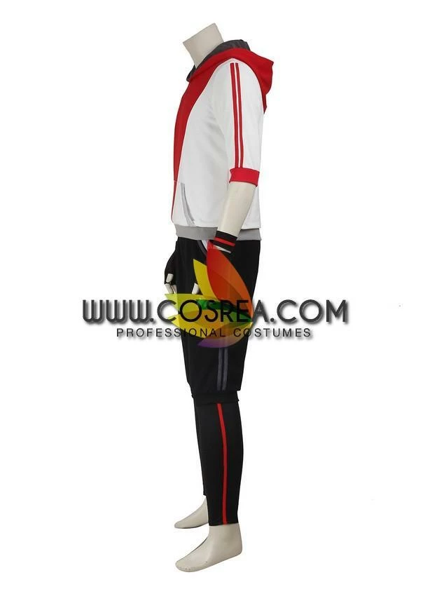 Cosrea Pokemon Go Red Male Trainer Cosplay Costume 6 Cosrea Pokemon Go Red Male Trainer Cosplay Costume