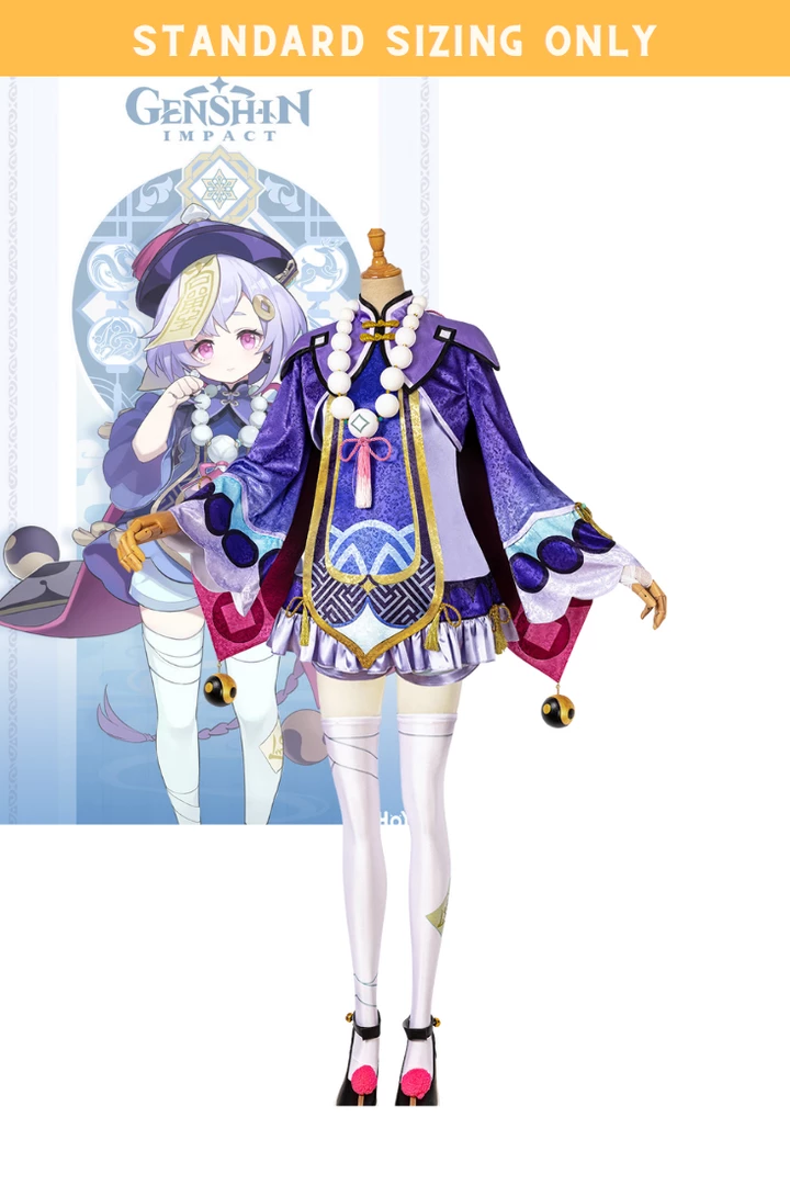 Cosrea Qiqi Genshin Impact Standard Size Only Cosplay Costume Cosplay Costumes 3 Cosrea Qiqi Genshin Impact Standard Size Only Cosplay Costume Cosplay Costumes
