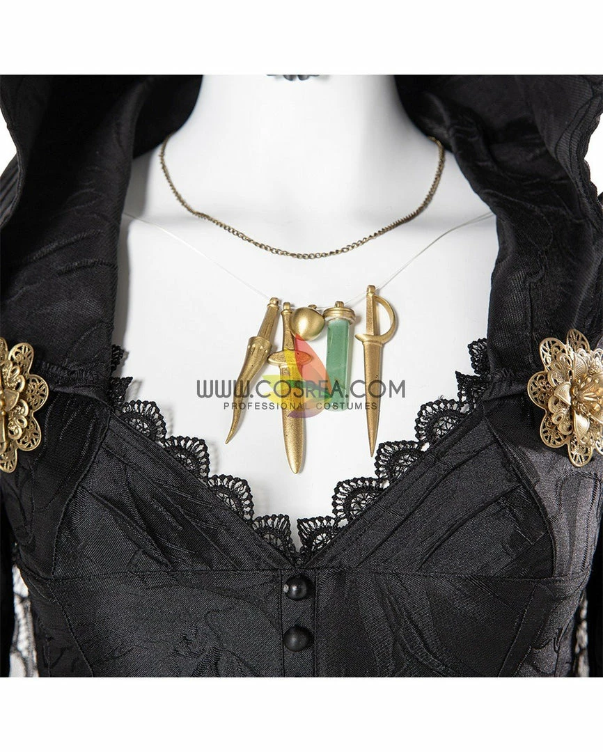 Cosrea Resident Evil 8 Village Daniela Dimitrescu Cosplay Costume 10 Cosrea Resident Evil 8 Village Daniela Dimitrescu Cosplay Costume
