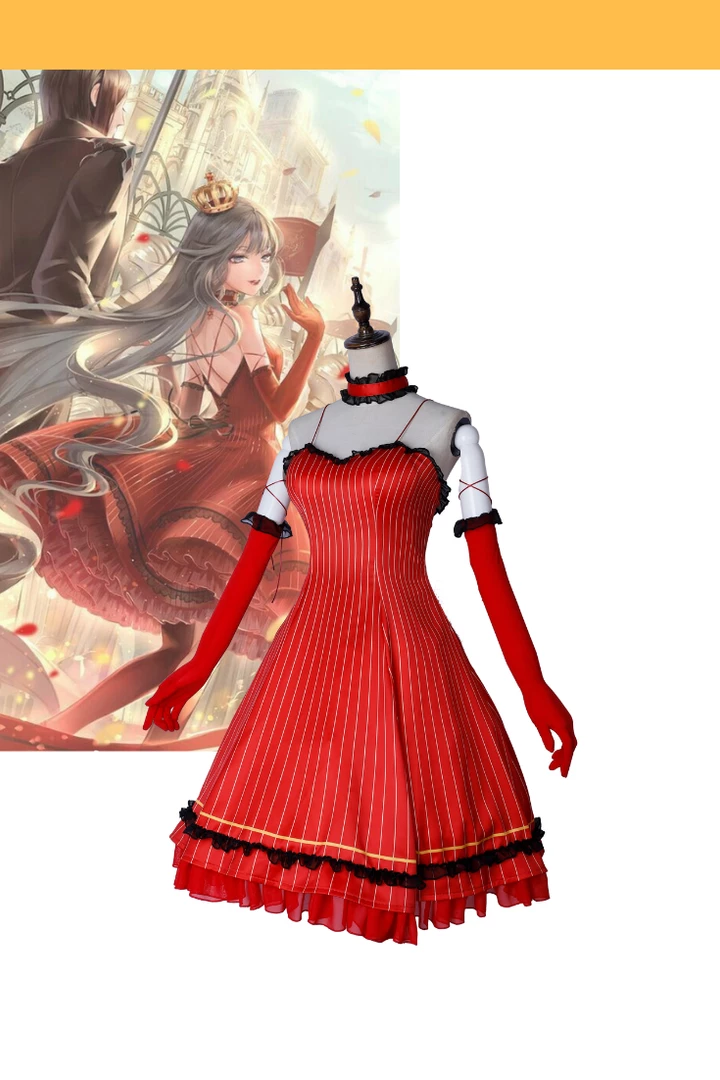 Cosrea Shining Nikki Lilith Red Dress Cosplay Costume Video Games 3 Cosrea Shining Nikki Lilith Red Dress Cosplay Costume Video Games