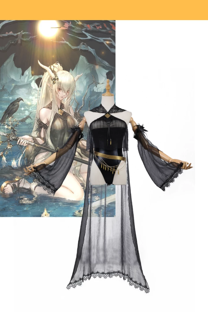 Cosrea Shining Summer Outfit Arknights Cosplay Costume 3 Cosrea Shining Summer Outfit Arknights Cosplay Costume