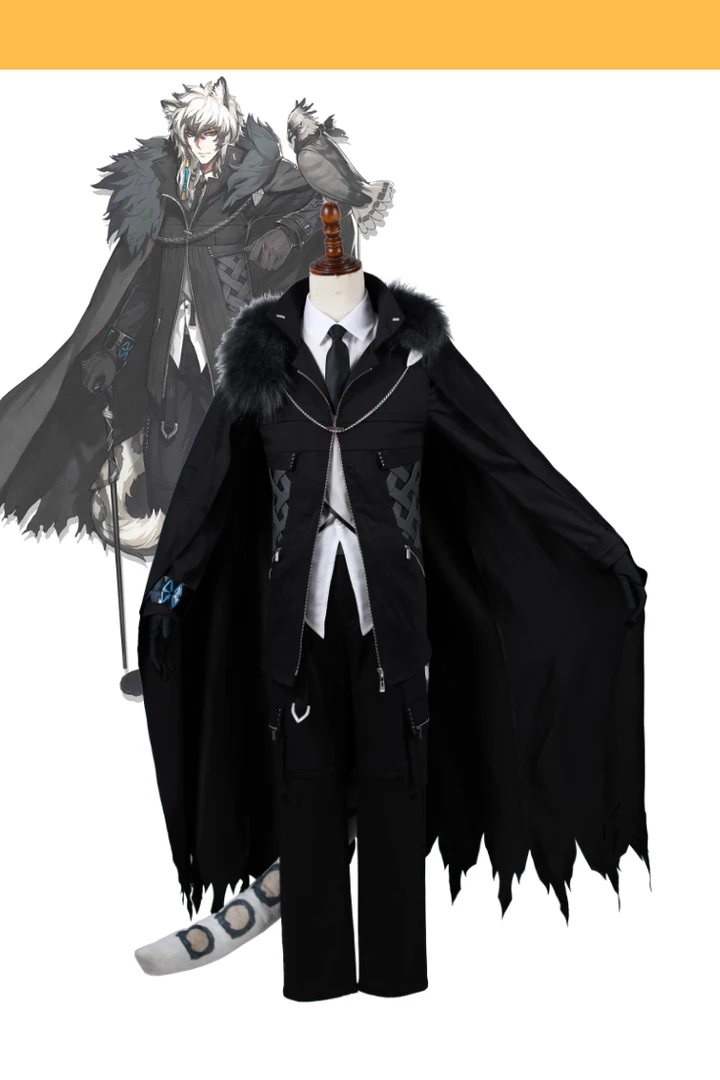 Cosrea Video Games SilverAsh Arknights Cosplay Costume 3 Cosrea Video Games SilverAsh Arknights Cosplay Costume