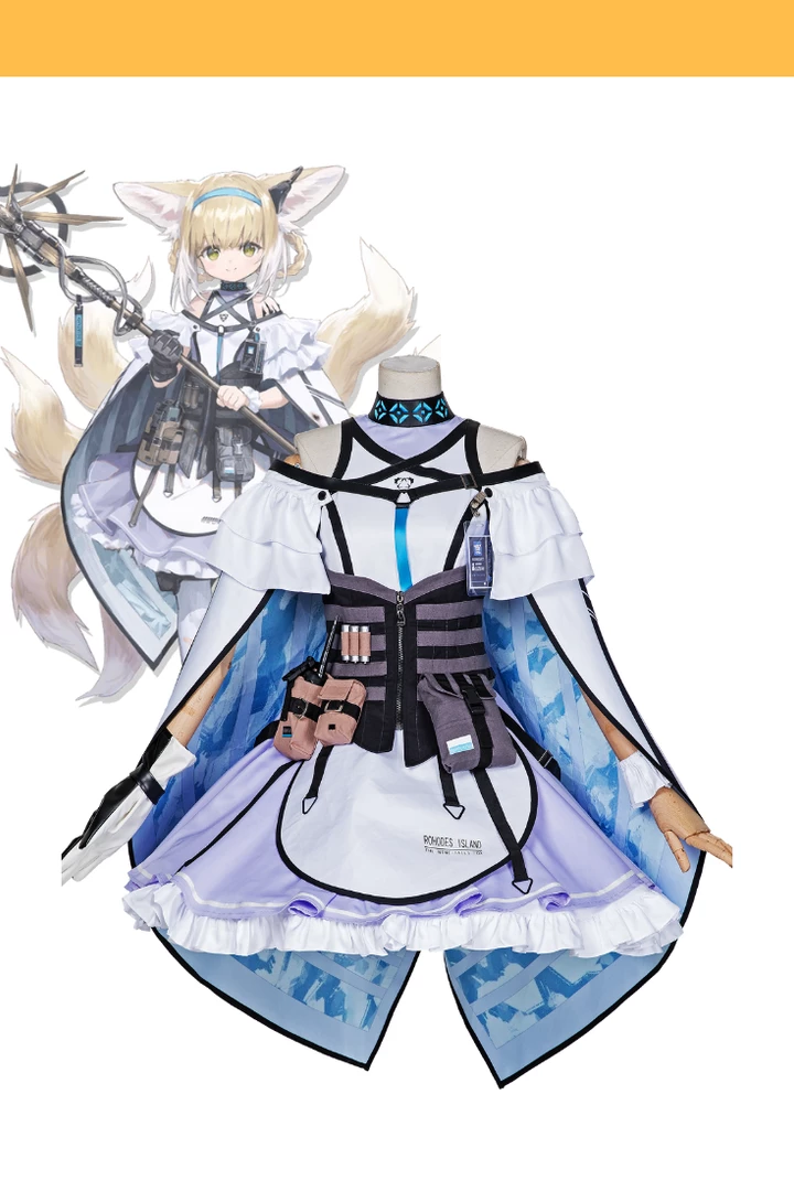 Cosrea Suzuran Arknights Cosplay Costume Video Games 3 Cosrea Suzuran Arknights Cosplay Costume Video Games