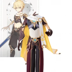 Cosrea Video Games Traveler Genshin Impact Limited Custom Sizing Cosplay Costume
