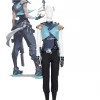 Cosrea Valorant Jett Cosplay Costume