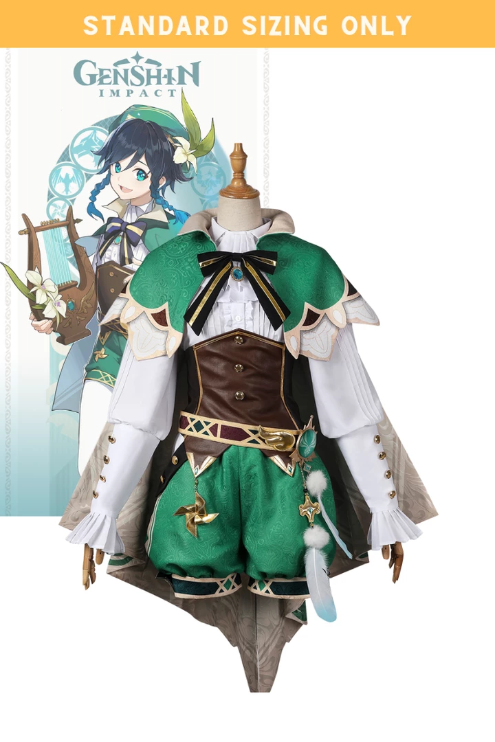 Cosrea Venti Genshin Impact Standard Size Only Cosplay Costume Video Games 3 Cosrea Venti Genshin Impact Standard Size Only Cosplay Costume Video Games