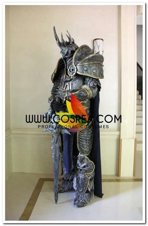 Cosrea Arthas Lich King World Of Warcraft Custom Armor Cosplay Costume 6 Cosrea Arthas Lich King World Of Warcraft Custom Armor Cosplay Costume