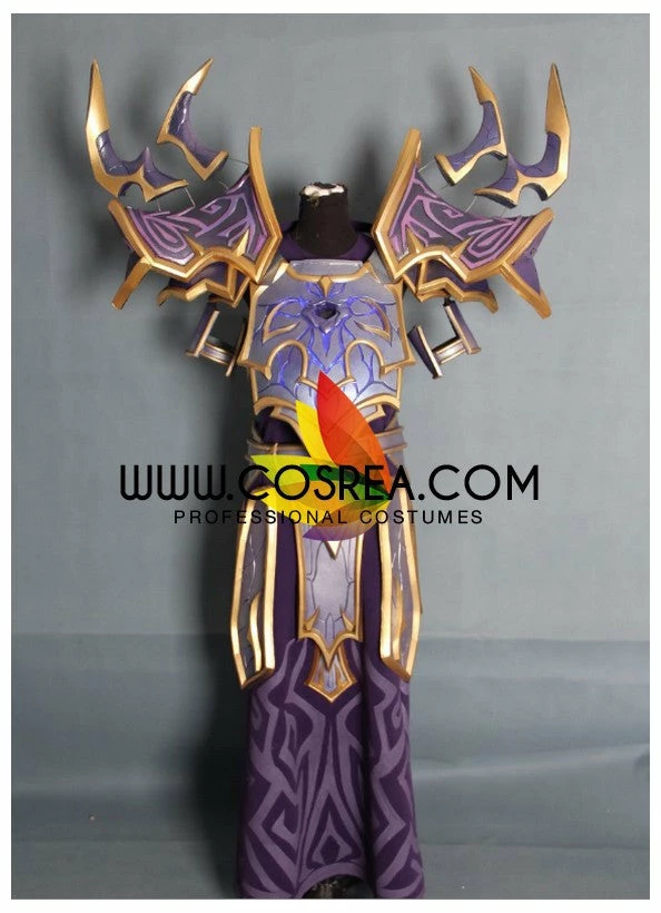 Cosrea Warlock Voidheart Raiment World Of Warcraft Cosplay Costume Custom Armors & Costumes 4 Cosrea Warlock Voidheart Raiment World Of Warcraft Cosplay Costume Custom Armors & Costumes