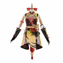 Cosrea Xiangling Genshin Impact Limited Custom Sizing Cosplay Costume Video Games