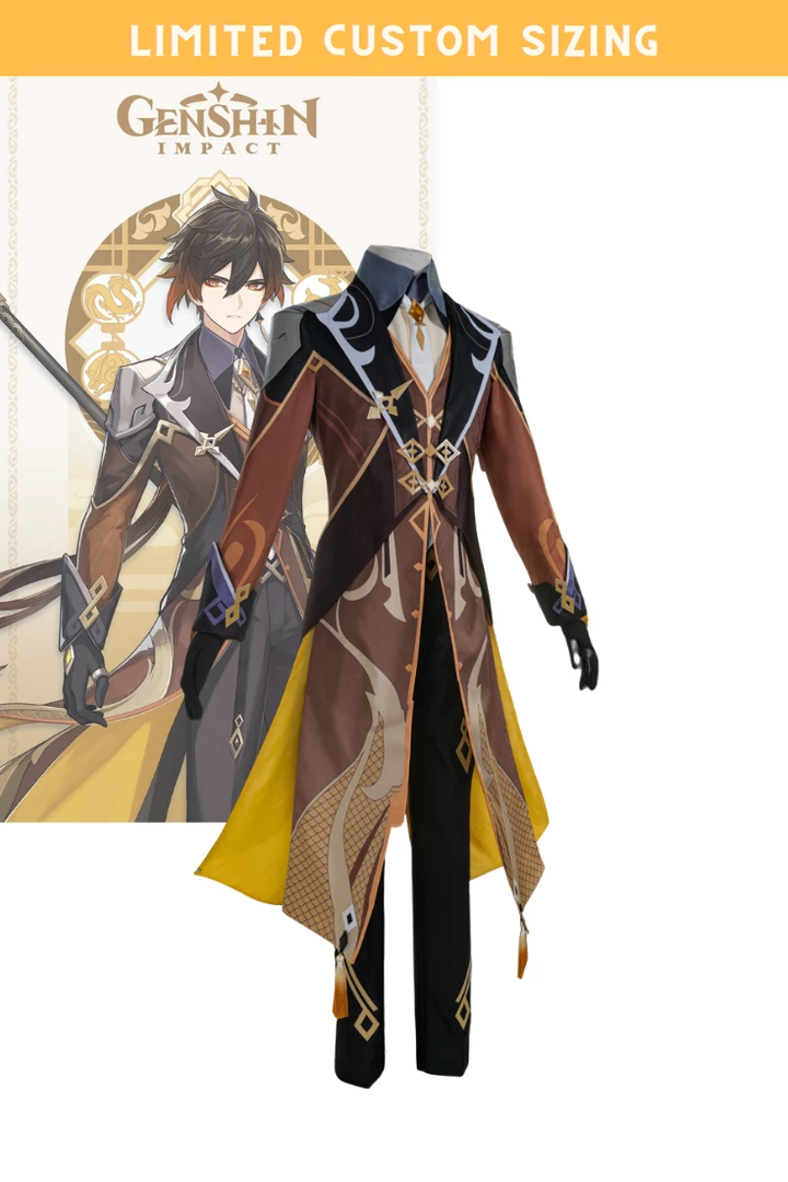 Cosrea Zhongli Genshin Impact Limited Custom Sizing Cosplay Costume Video Games 3 Cosrea Zhongli Genshin Impact Limited Custom Sizing Cosplay Costume Video Games
