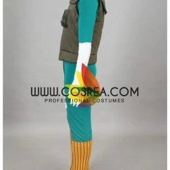 Cosrea Naruto Shippuden Rock Lee Cosplay Costume