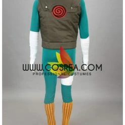 Cosrea Naruto Shippuden Rock Lee Cosplay Costume