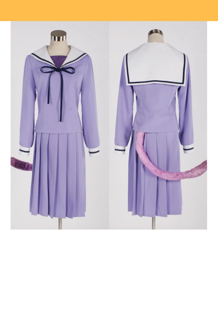 Cosrea Noragami Hiyori Iki Uniform With Tail Cosplay Costume Cosplay Costumes 3 Cosrea Noragami Hiyori Iki Uniform With Tail Cosplay Costume Cosplay Costumes