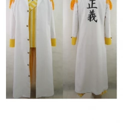 Cosrea Cosplay Costumes One Piece Admiral Kizaru Borsalino Cosplay Costume