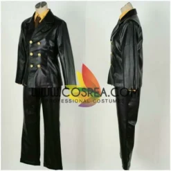 Cosrea One Piece Sanji 2 Years Later PU Leather Cosplay Costume 8 Cosrea One Piece Sanji 2 Years Later PU Leather Cosplay Costume