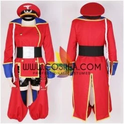 Cosrea Sheryl Macross Frontier Red Uniform Cosplay Costume Anime Cosutmes