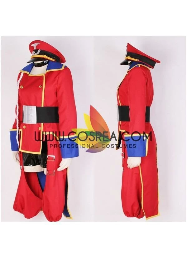 Cosrea Sheryl Macross Frontier Red Uniform Cosplay Costume Anime Cosutmes 5 Cosrea Sheryl Macross Frontier Red Uniform Cosplay Costume Anime Cosutmes