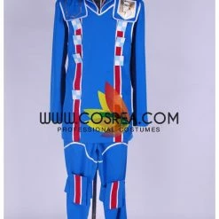 Cosrea Anime Costumes Valkyria Chronicles Welkin Gunther Bright Blue Version Cosplay Costume
