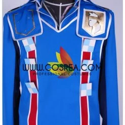 Cosrea Anime Costumes Valkyria Chronicles Welkin Gunther Bright Blue Version Cosplay Costume