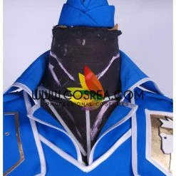 Cosrea Anime Costumes Valkyria Chronicles Welkin Gunther Bright Blue Version Cosplay Costume