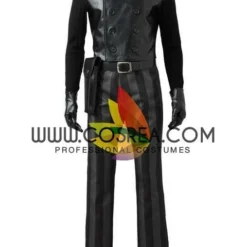Cosrea Spider Noir Into The Spider-Verse PU Leather Cosplay Costume Marvel Universe