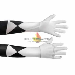 Cosrea Mighty Morphin Power Rangers Black Ranger Kids Size Digital Printed Cosplay Costume Cosplay Costumes