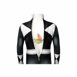 Cosrea Mighty Morphin Power Rangers Black Ranger Kids Size Digital Printed Cosplay Costume Cosplay Costumes