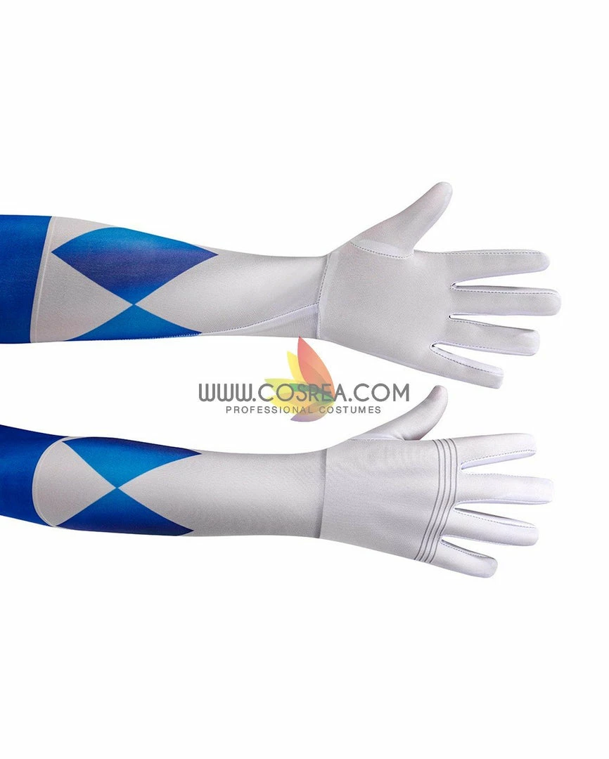 Cosrea Mighty Morphin Power Rangers Blue Ranger Kids Size Digital Printed Cosplay Costume TV & Movies 8 Cosrea Mighty Morphin Power Rangers Blue Ranger Kids Size Digital Printed Cosplay Costume TV & Movies