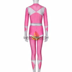 Cosrea Mighty Morphin Power Rangers Pink Ranger Digital Printed Cosplay Costume