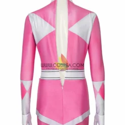 Cosrea Mighty Morphin Power Rangers Pink Ranger Digital Printed Cosplay Costume