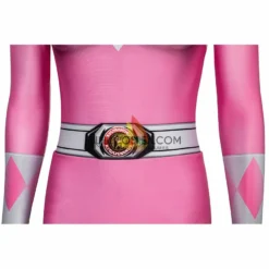 Cosrea Mighty Morphin Power Rangers Pink Ranger Digital Printed Cosplay Costume