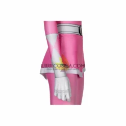 Cosrea Mighty Morphin Power Rangers Pink Ranger Digital Printed Cosplay Costume
