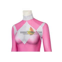 Cosrea Mighty Morphin Power Rangers Pink Ranger Digital Printed Cosplay Costume