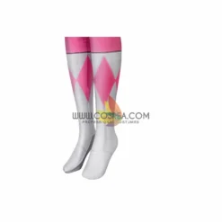 Cosrea Mighty Morphin Power Rangers Pink Ranger Digital Printed Cosplay Costume